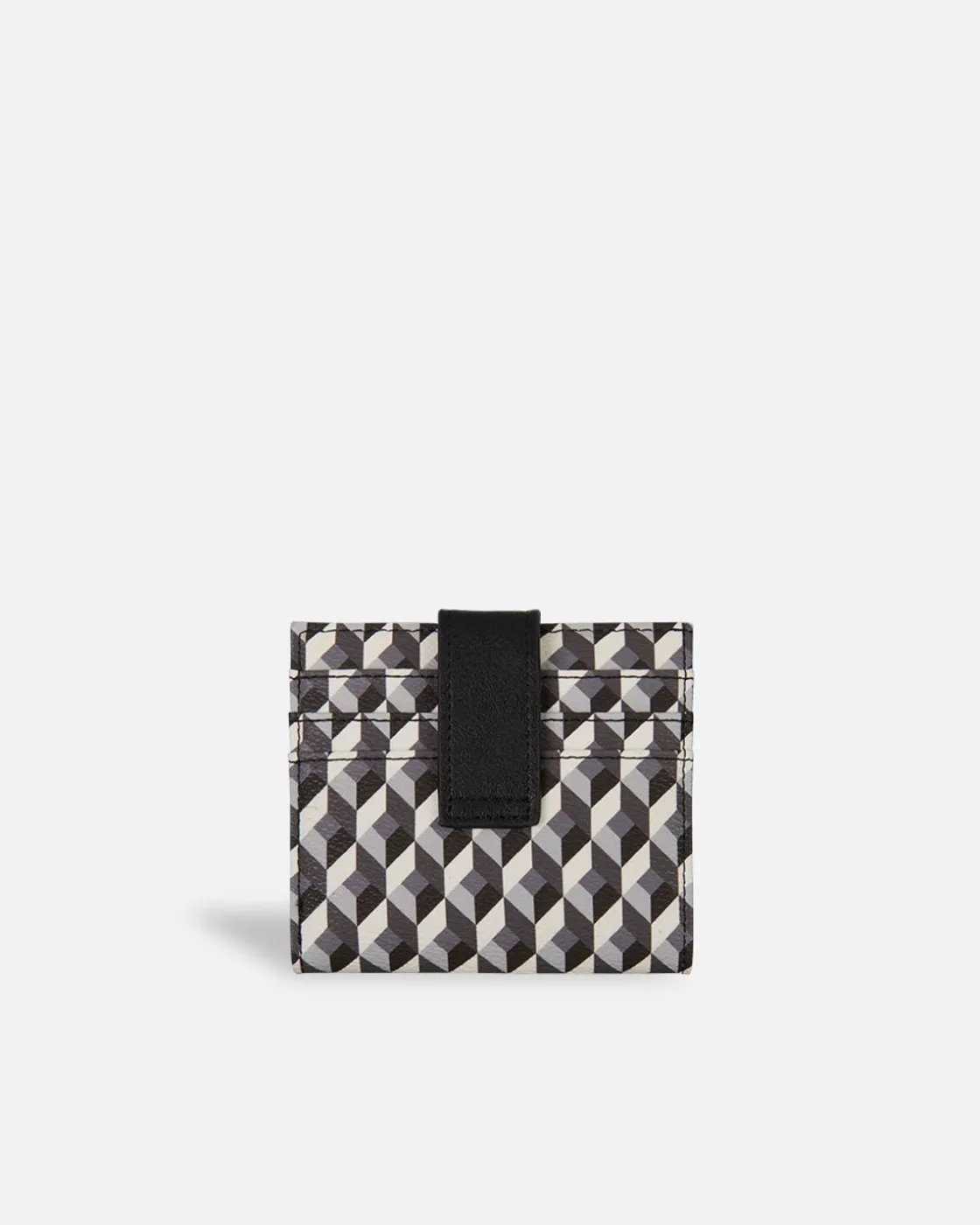 Carteras Y Monederos^Lonbali Billetera Cuadrada Born B&W Negro