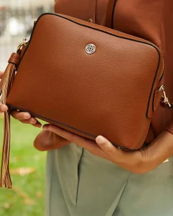 Bolsos Bandolera^Lonbali Bolso Anvers Conscious Camel