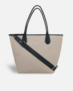 Bolsos Shopper^Lonbali Bolso Basic Conscious Beige