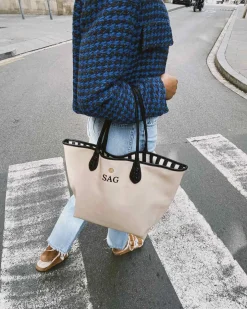 Bolsos Shopper^Lonbali Bolso Basic Conscious Beige