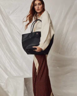 Bolsos Shopper^Lonbali Bolso Basic Conscious Negro