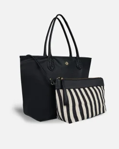 Bolsos Shopper^Lonbali Bolso Basic Conscious Negro