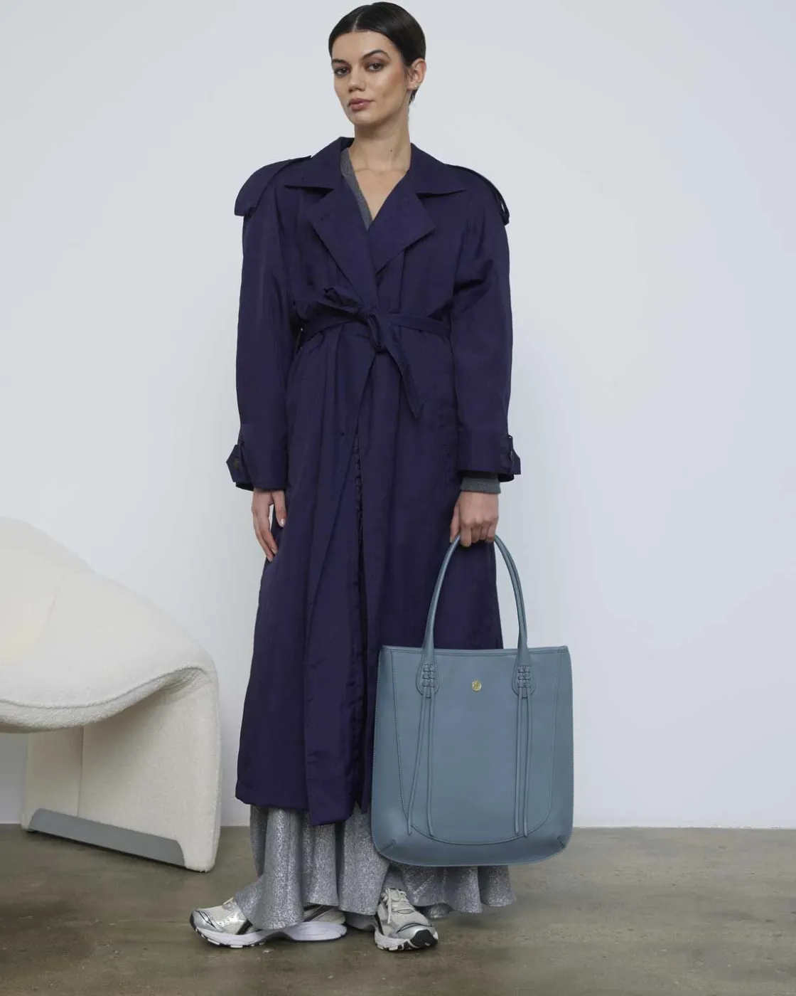 Bolsos Shopper^Lonbali Bolso Bergen Azul