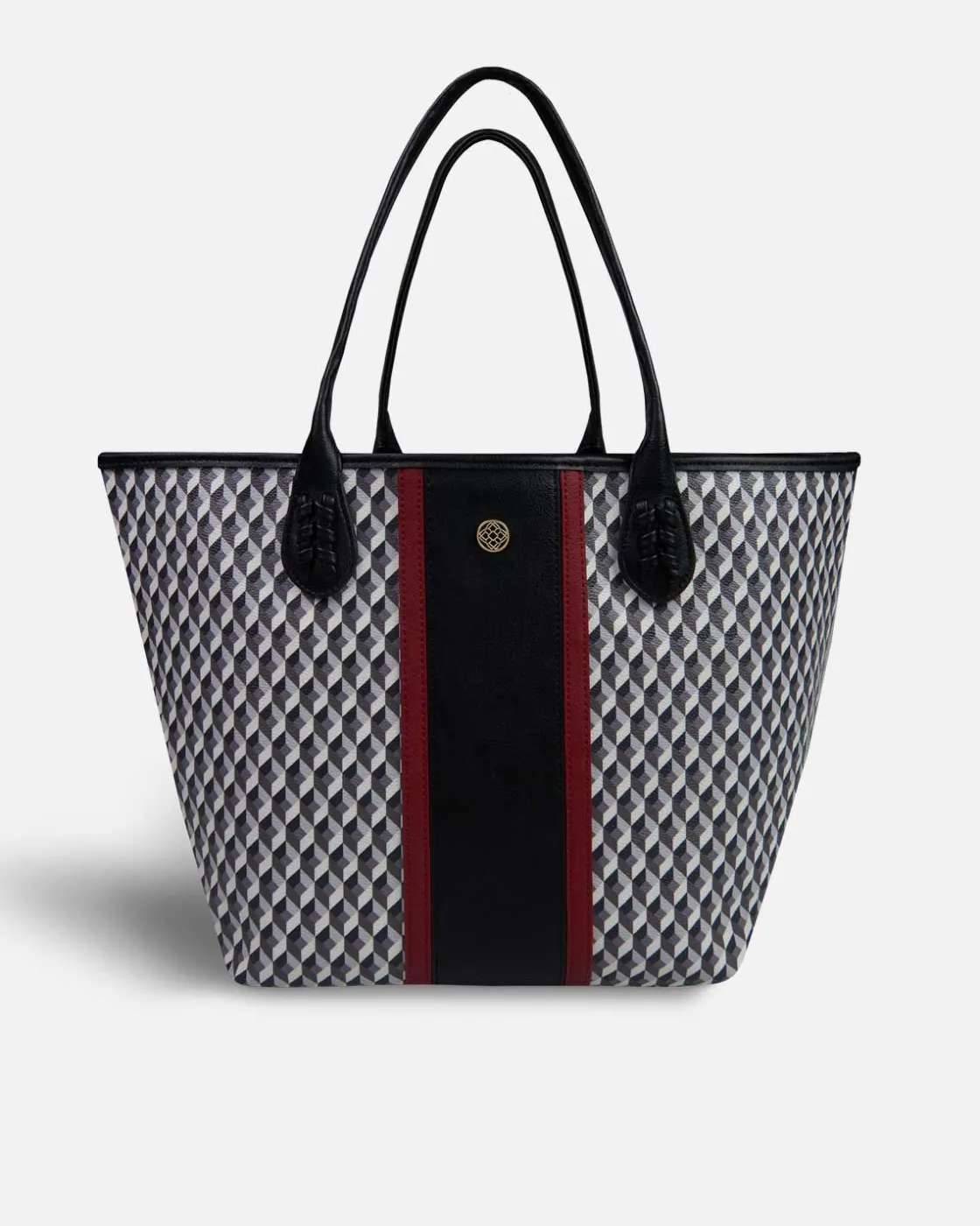 Bolsos Shopper^Lonbali Bolso Born Arrow B&W Negro