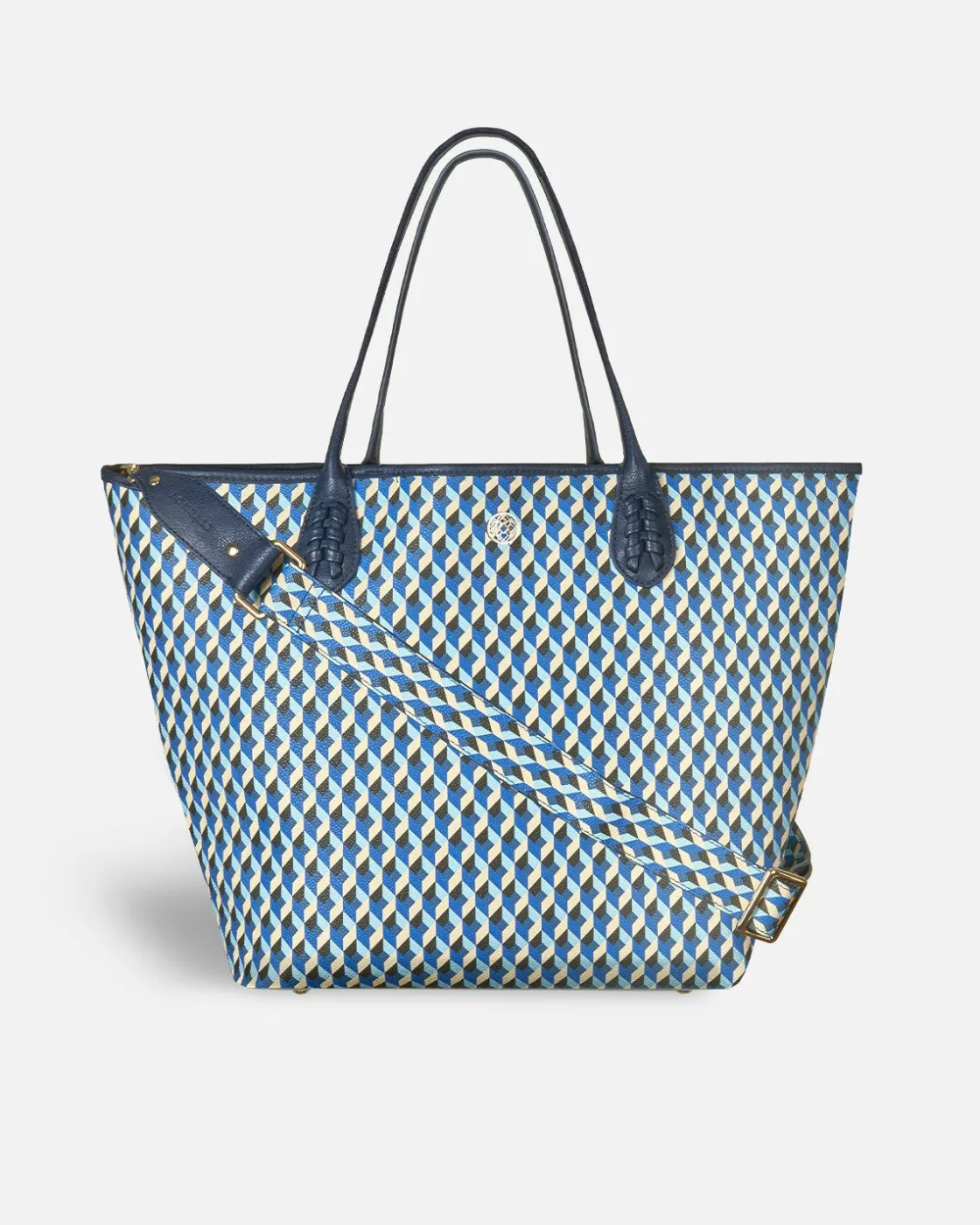 Bolsos Shopper^Lonbali Bolso Born Azul