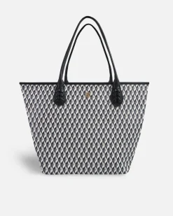 Bolsos Shopper^Lonbali Bolso Born B&W Negro