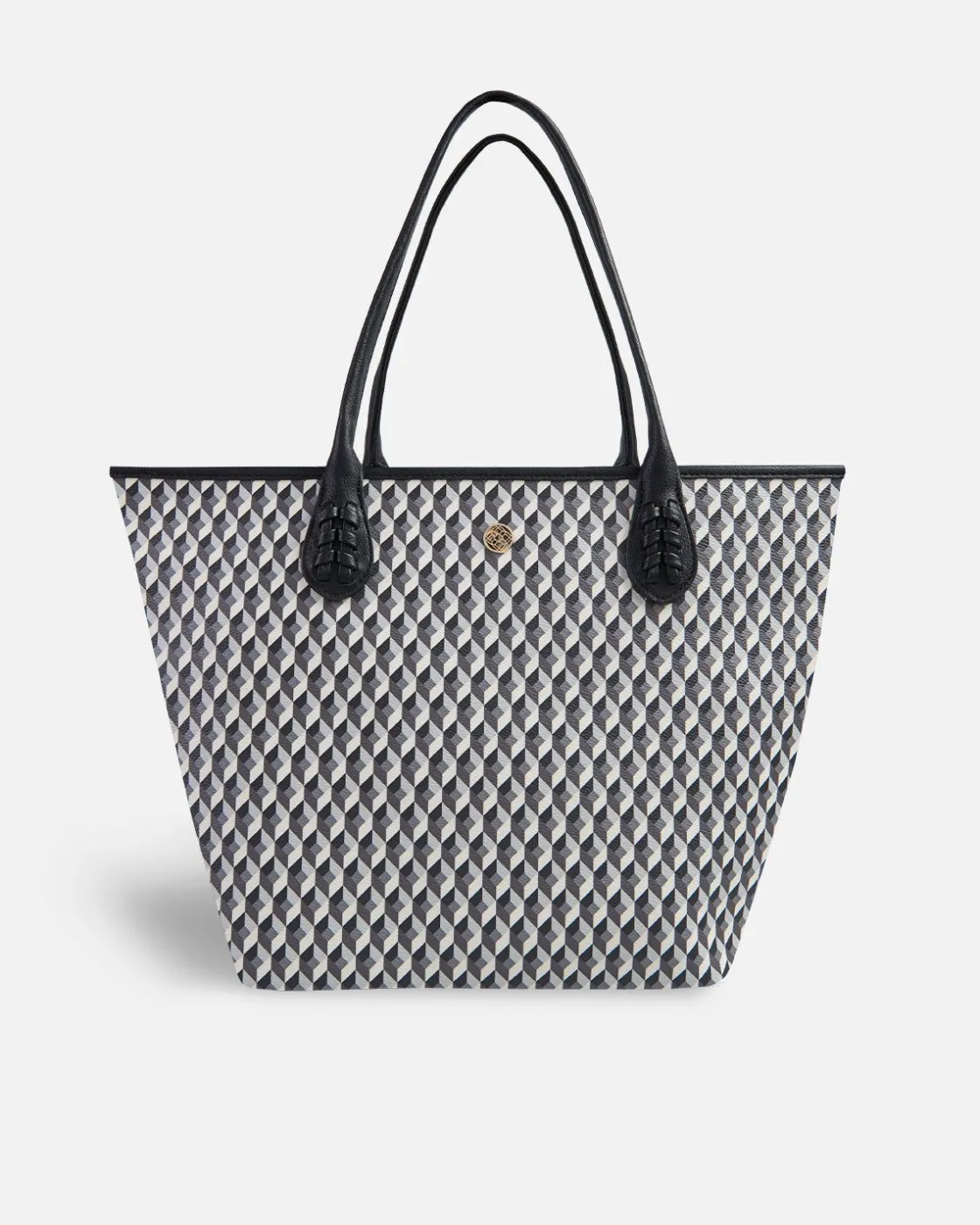 Bolsos Shopper^Lonbali Bolso Born B&W Negro