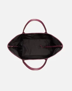 Bolsos Shopper^Lonbali Bolso Born B&W Wine