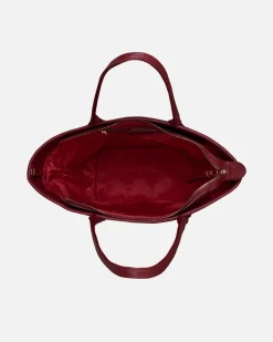 Bolsos Shopper^Lonbali Bolso Born Midi B&W Rojo
