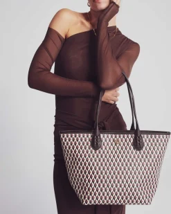 Bolsos Shopper^Lonbali Bolso Born Midi Cherry