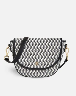 Bolsos Bandolera^Lonbali Bolso Cadet Born B&W Negro