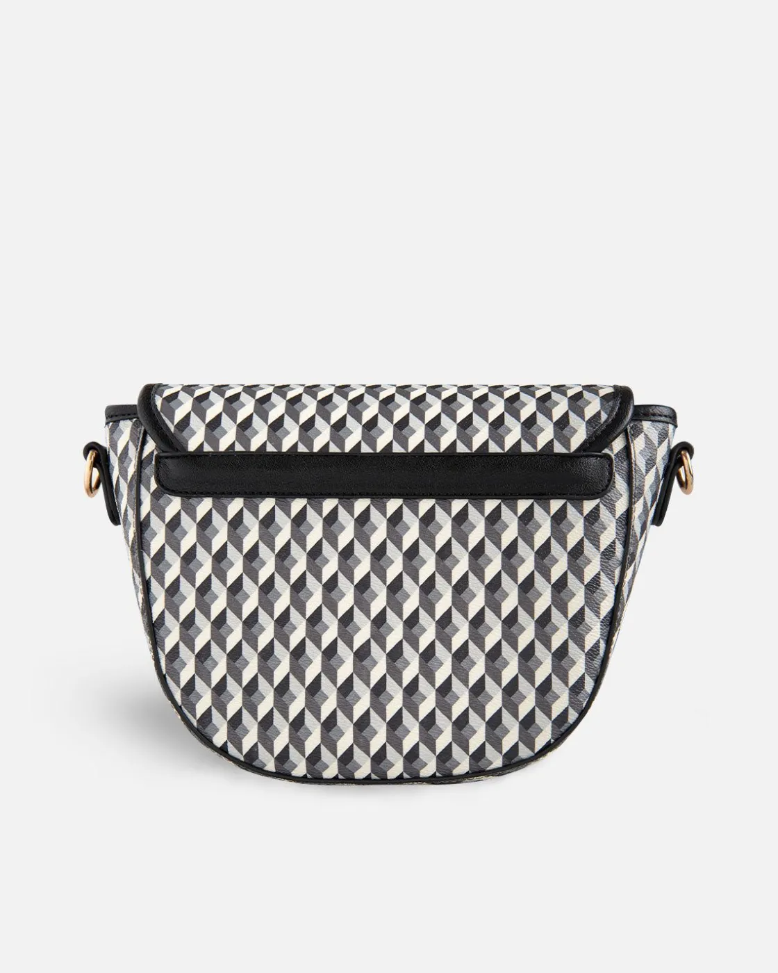 Bolsos Bandolera^Lonbali Bolso Cadet Born B&W Negro