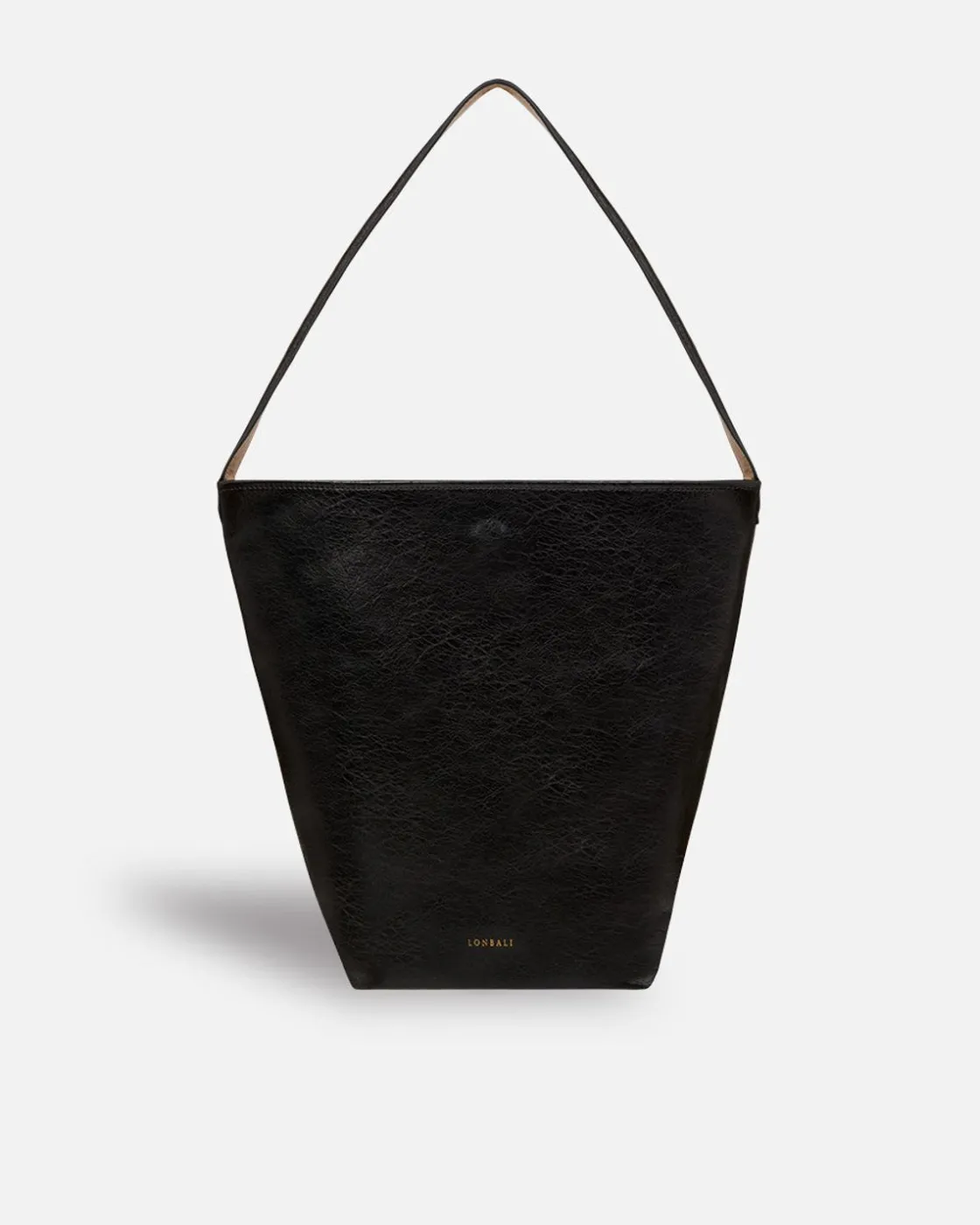 Bolsos Shopper^Lonbali Bolso Lemans Negro/Beige