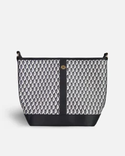 Bolsos Bandolera^Lonbali Bolso Siena Born B&W Negro