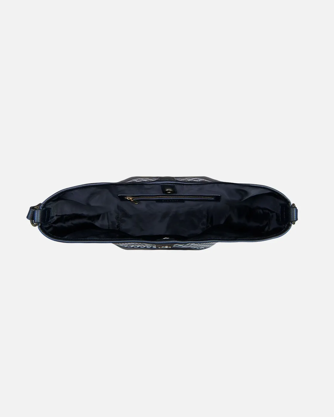 Bolsos Bandolera^Lonbali Bolso Siena Born B&W Negro