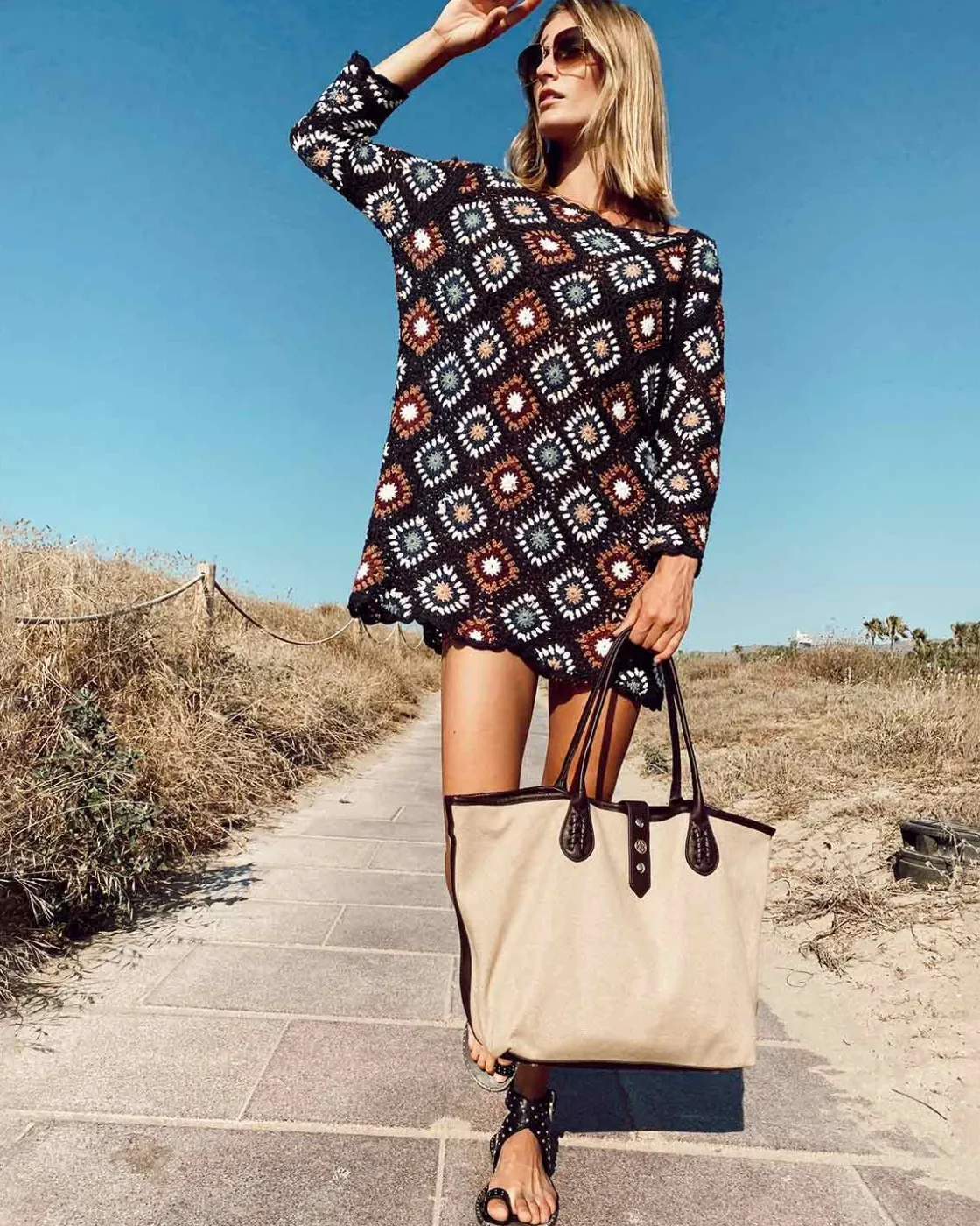 Bolsos Shopper^Lonbali Bolso Sintra Marron