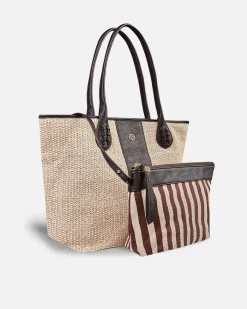 Bolsos Shopper^Lonbali Bolso Tulum Marron