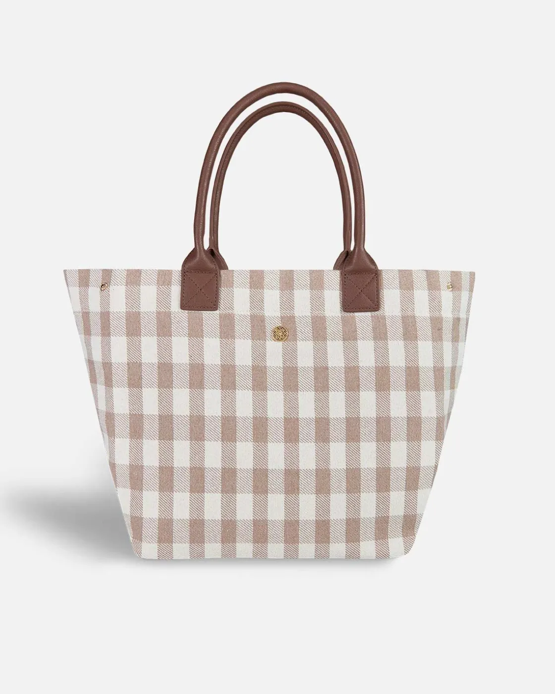 Bolsos Shopper^Lonbali Bolso Vichy Beige