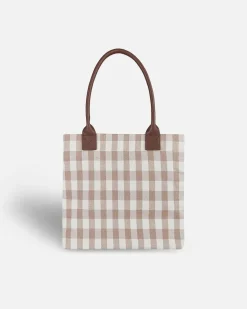 Bolsos Shopper^Lonbali Bolso Vichy Beige
