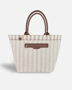 Bolsos Shopper^Lonbali Bolso Vichy Beige