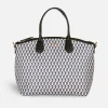 Bolsos Bandolera^Lonbali Bolso Zip Tote Born B&W Negro