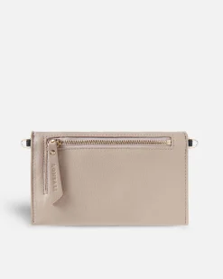 Bolsos Bandolera^Lonbali Cartera Basic Beige