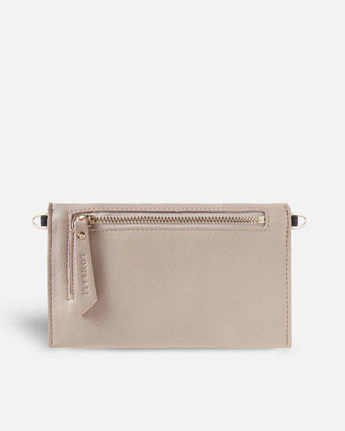 Bolsos Bandolera^Lonbali Cartera Basic Beige