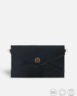 Bolsos Bandolera^Lonbali Cartera Basic Negro