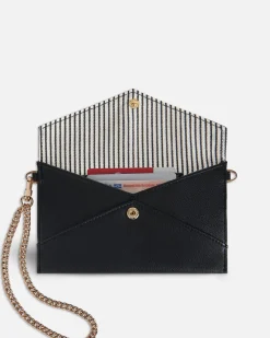 Bolsos Bandolera^Lonbali Cartera Basic Negro