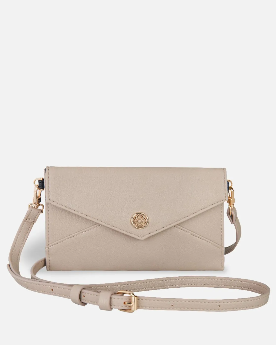 Bolsos Bandolera^Lonbali Cartera Xxl Basic Beige