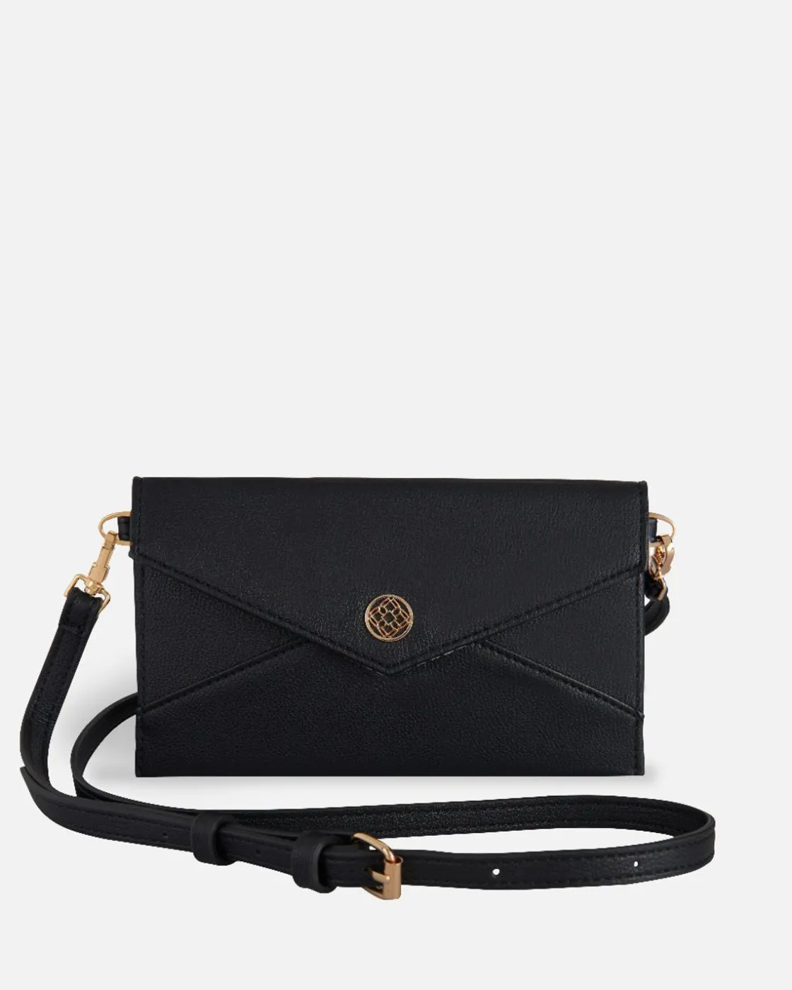 Bolsos Bandolera^Lonbali Cartera Xxl Basic Negro