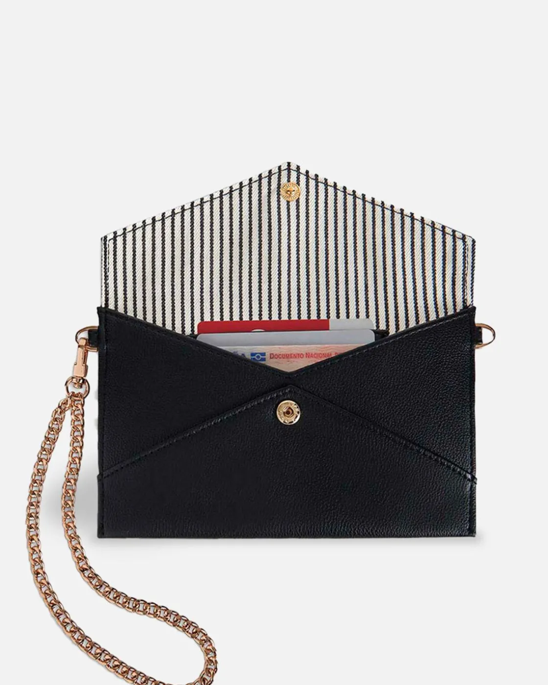 Bolsos Bandolera^Lonbali Cartera Xxl Basic Negro