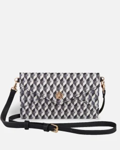 Bolsos Bandolera^Lonbali Cartera Xxl Born B&W Negro