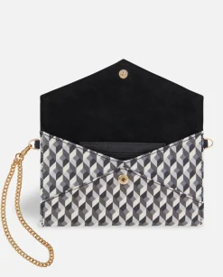 Bolsos Bandolera^Lonbali Cartera Xxl Born B&W Negro