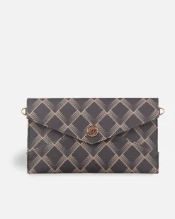 Bolsos Bandolera^Lonbali Cartera Xxl Kensington Graphite