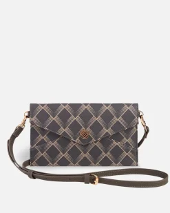 Bolsos Bandolera^Lonbali Cartera Xxl Kensington Graphite