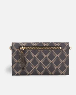 Bolsos Bandolera^Lonbali Cartera Xxl Kensington Graphite