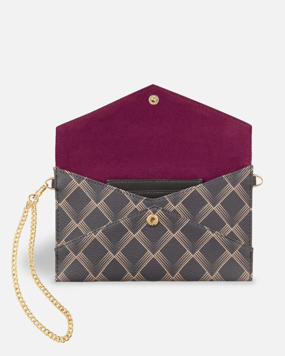 Bolsos Bandolera^Lonbali Cartera Xxl Kensington Graphite