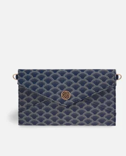 Bolsos Bandolera^Lonbali Cartera Xxl Kubu Azul Marino