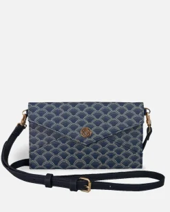 Bolsos Bandolera^Lonbali Cartera Xxl Kubu Azul Marino
