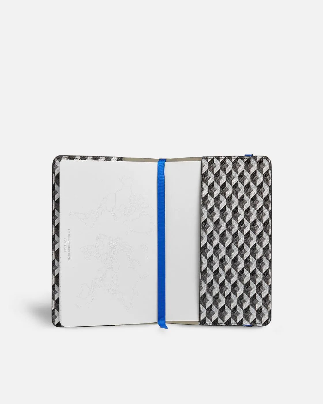 Libretas^Lonbali Libreta Born B&W Azul