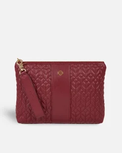 Bolsos De Mano^Lonbali Maxi Pouch Malmo Burdeos