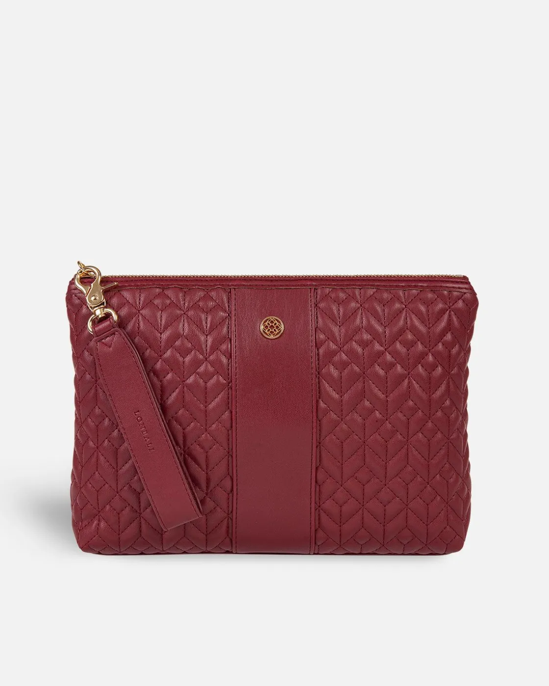 Bolsos De Mano^Lonbali Maxi Pouch Malmo Burdeos