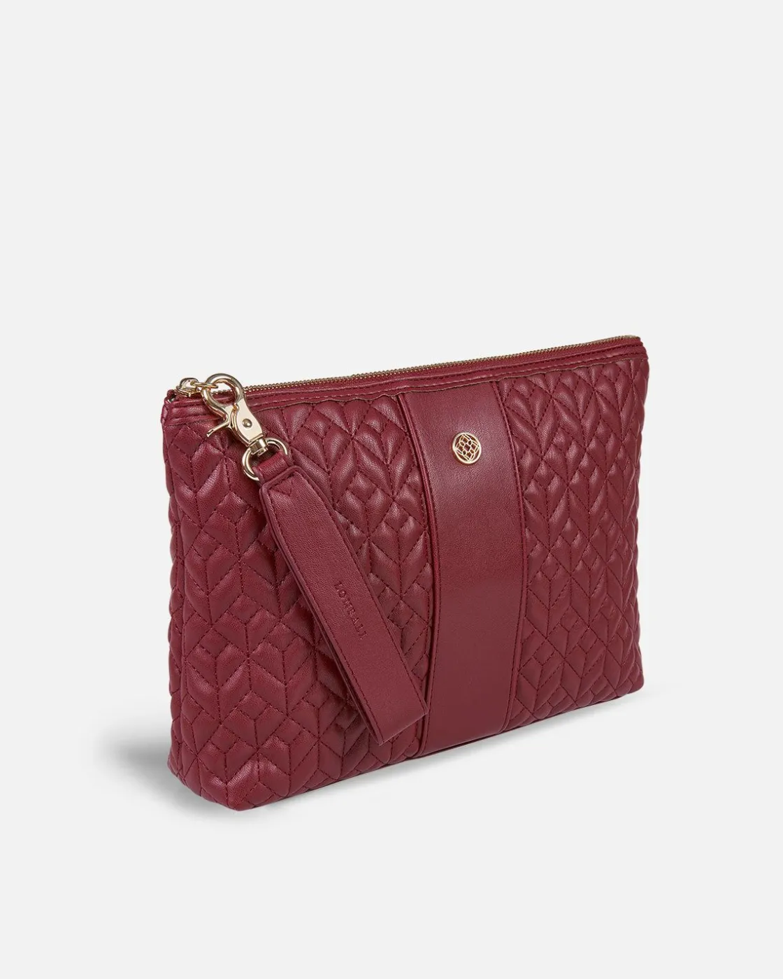 Bolsos De Mano^Lonbali Maxi Pouch Malmo Burdeos