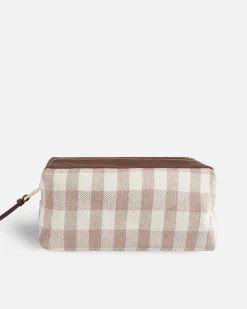 Neceseres^Lonbali Neceser Vichy Beige