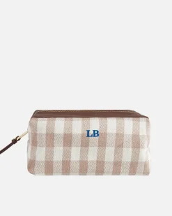 Neceseres^Lonbali Neceser Vichy Beige