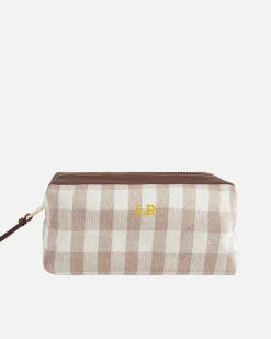 Neceseres^Lonbali Neceser Vichy Beige