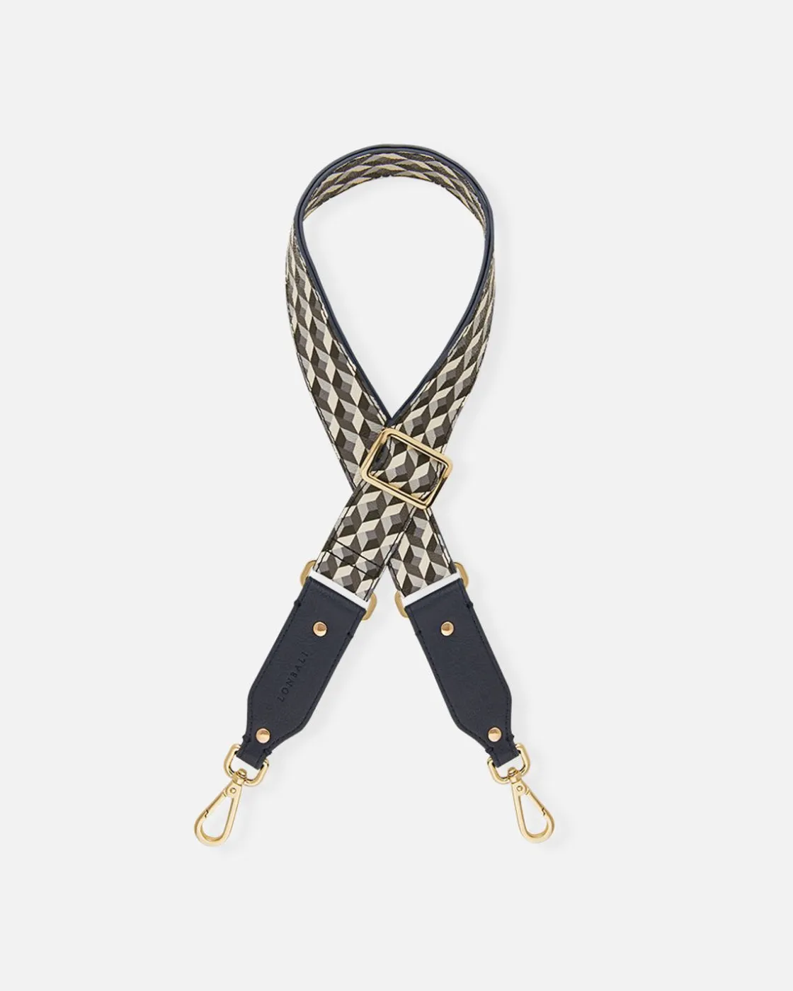 Correas Para Bolso^Lonbali Strap Born B&W Negro