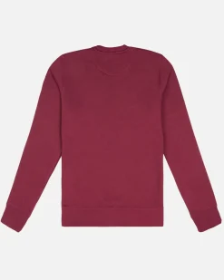 Sudaderas^Lonbali Sudadera Happy Burdeos