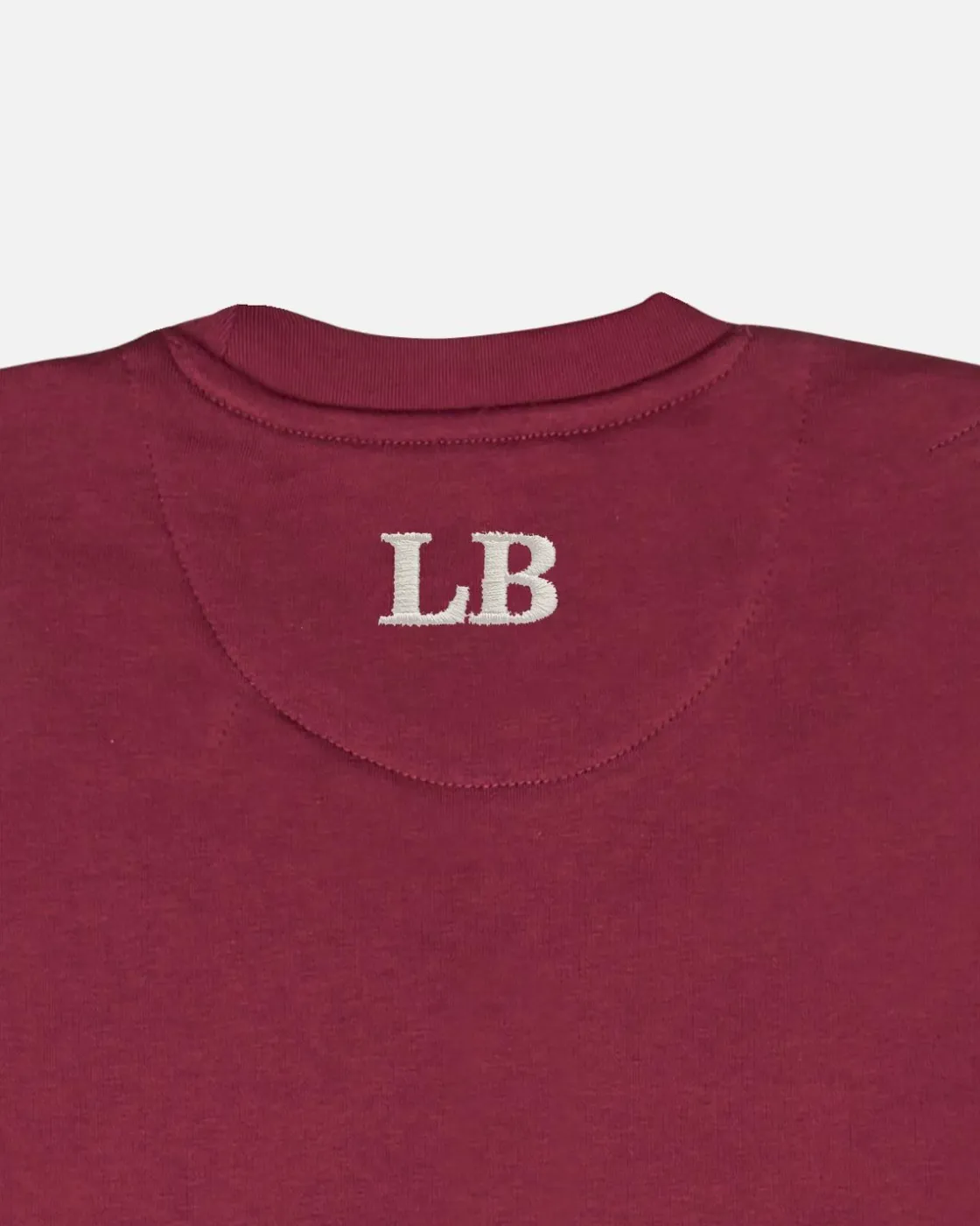 Sudaderas^Lonbali Sudadera Logo Burdeos